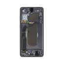 Samsung Galaxy S25 Edge - OLED Assembly with Frame (Service Pack) - Titanium Jet Black