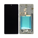 Samsung Galaxy S25 Ultra - OLED Assembly with frame (Glass Change) - Titanium Jade Green