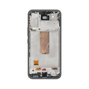 Samsung Galaxy A54 - OLED Screen Assembly with Frame Black (Service Pack)