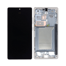 Samsung Galaxy S25 Ultra - OLED Assembly with Frame (Service Pack) - Titanium Gray