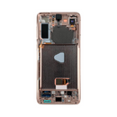 Samsung Galaxy S21 Plus - OLED Screen Assembly with Frame Phantom Gold (Service Pack)