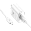Hoco C109(10.5W) Fighter single port charger set(iP)(US)