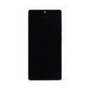 Samsung Galaxy S25 Ultra - OLED Assembly with frame (Glass Change) - Titanium Jet Black