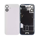 iPhone 16 Back Glass With Steel Plate, Wireless NFC Charging MagSafe Magnet & Flashlight Flex (White)