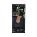 Samsung Galaxy S24 Ultra - OLED Assembly with Frame (Service Pack) - Titanium Black