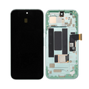 Google Pixel 8a OLED Assembly - Aftermarket + with Frame - Aloe