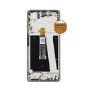 Motorola Moto G Power (2025) - OLED Assembly with frame (Glass Change) - Leaf Green