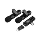 Hoco L20A Fair dual-mic Wireless Microphone (iP/Type-C)
