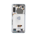 Samsung Galaxy S21 Plus - OLED Assembly with frame Phantom Silver (Glass Change)