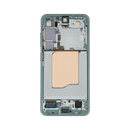 Samsung Galaxy S25 - OLED Assembly with frame (Glass Change) - Mint