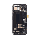 Google Pixel 8a OLED Assembly (Glass Change) - Original with Frame - Obsidian