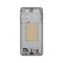 Samsung Galaxy S25 FE - OLED Assembly with frame (Glass Change) - Jet Black