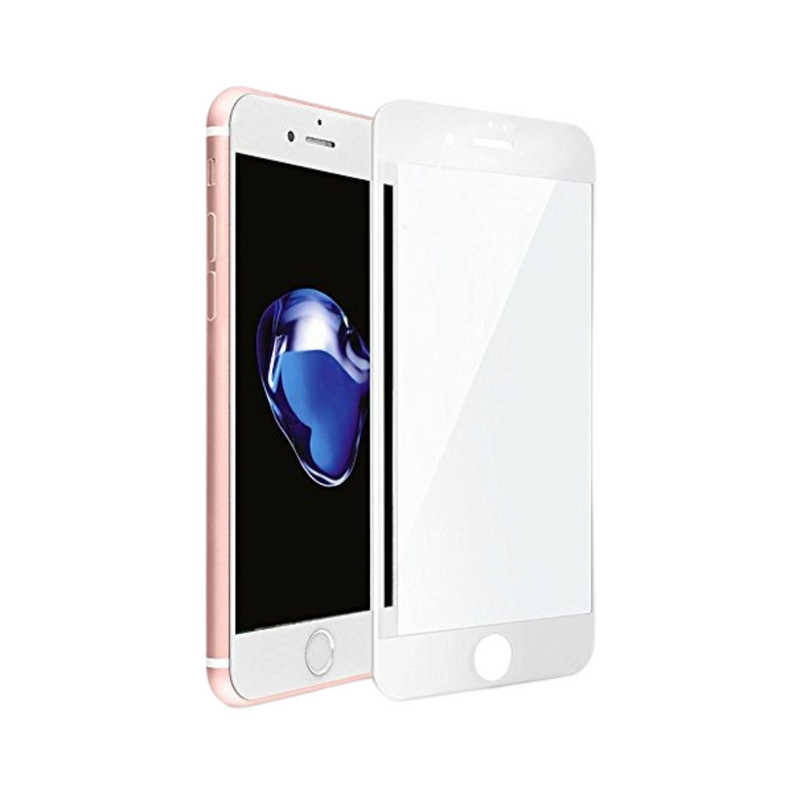 iPhone 6 - Tempered Glass (Super D / Full Glue) (White)