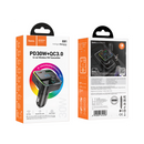 Hoco E81 Fantasy PD30W+QC3.0 Car BT FM Transmitter