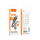 Hoco X112 Favor 60W Screen Display Charging Data Cable C to C