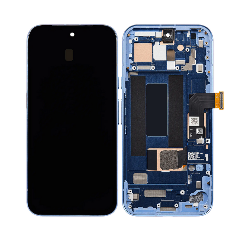 Google Pixel 8a OLED Assembly - Aftermarket + with Frame - Bay