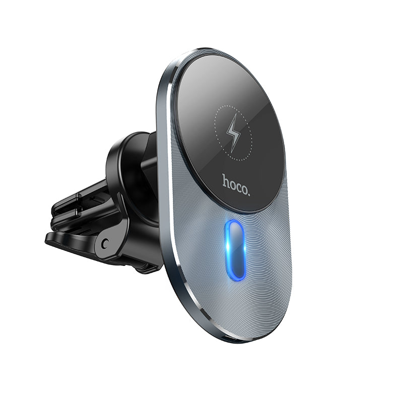 Hoco CA91 Magic Magnetic Wireless Fast Charging Car Holder