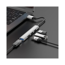 Hoco HB26 4 in 1 Adapter (USB to USB3.0+USB2.0*3)