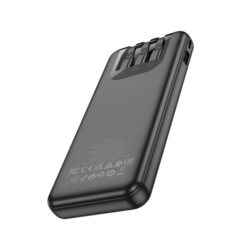 Hoco J114 Charger Power Bank with cable and digital display (10000mAh)