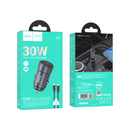 Hoco Z57A Glorious PD30W+QC3.0 Car Charger