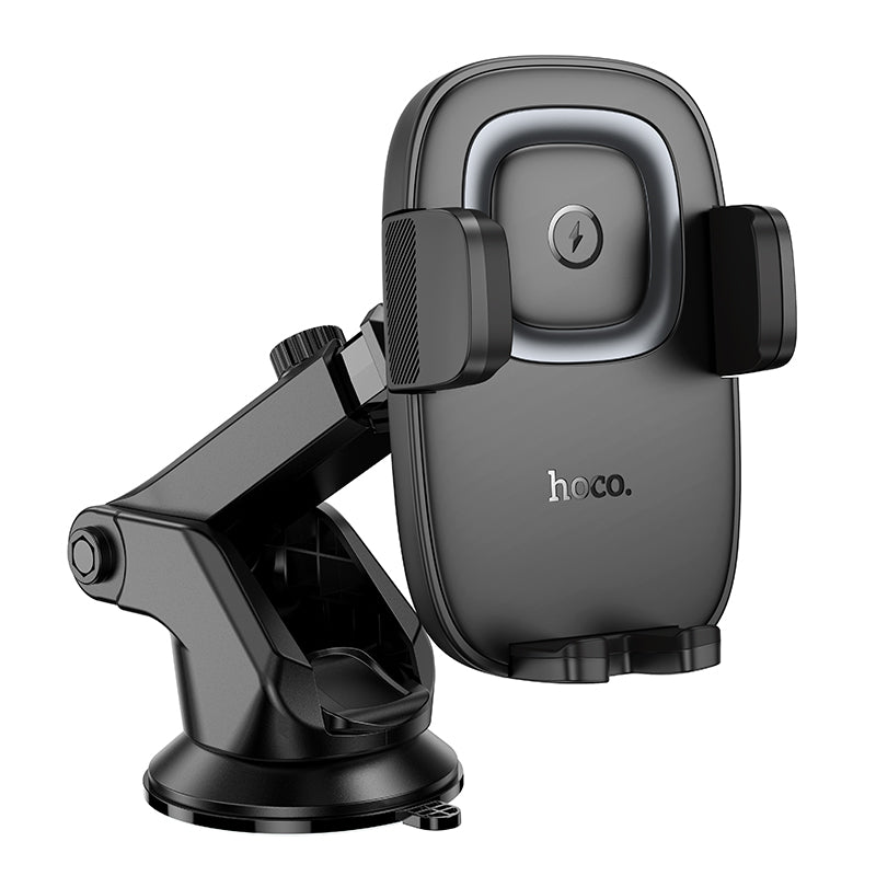 Hoco HW32 Crown push-type wireless charging car holder(center console)
