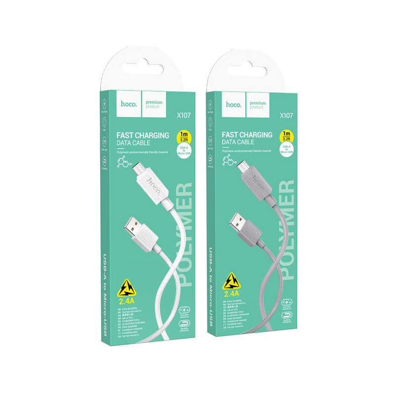 Hoco X107 Favor Charging Data Cable Micro