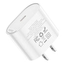 Hoco C109(PD20W) Fighter single port PD20W charger(US)