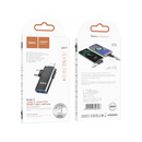 Hoco UA17 iP Male/Type-C Male to USB Female 2 in 1 Adapter