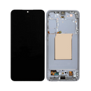 Samsung Galaxy S25 FE - OLED Assembly with Frame (Service Pack) - Navy
