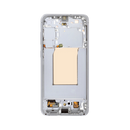 Samsung Galaxy S25 FE - OLED Assembly with frame (Glass Change) - White