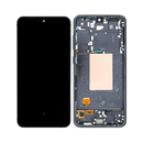 Samsung Galaxy S24 FE - OLED Assembly with Frame (Service Pack) - Blue