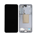 Samsung Galaxy S24  - OLED Assembly with frame (Glass Change) - Sapphire Blue
