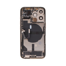 OEM Pulled iPhone 13 Pro Max Housing (A-/B+ Grade) with Small Parts Installed - Gold (with logo)