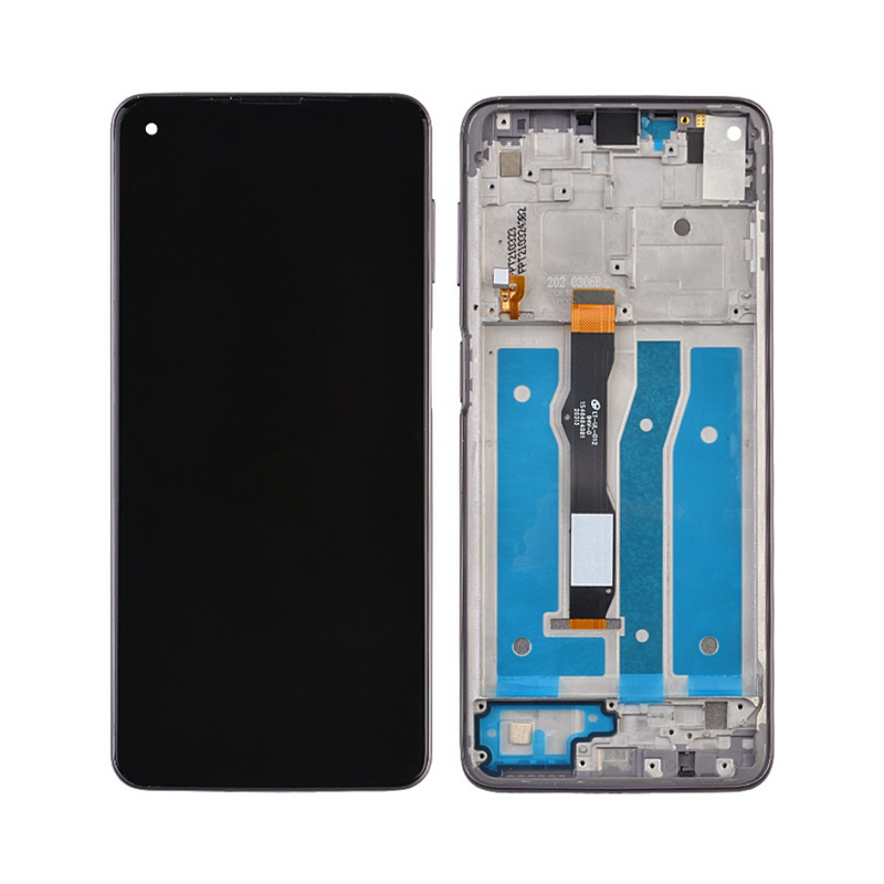 Motorola Moto G Power (2021) LCD Assembly - Glass Change with Frame (All Colours)