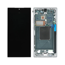 Samsung Galaxy S24 Ultra - OLED Assembly with frame (Glass Change) - Titanium Gray
