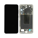 Samsung Galaxy S24 - OLED Assembly with frame (Glass Change) - Jade Green