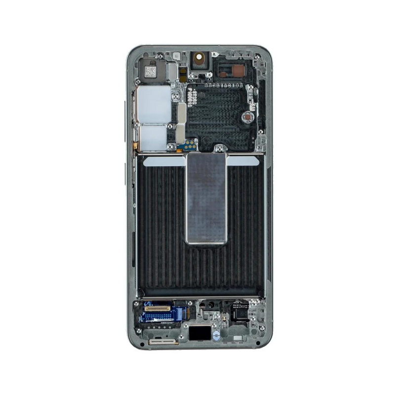 Samsung Galaxy S23 - OLED Assembly with Frame (Service Pack) - Phantom Black