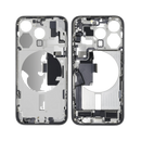 OEM Pulled iPhone 15 Pro Mid-Frame (A Grade) with Small Parts Installed - White Titanium
