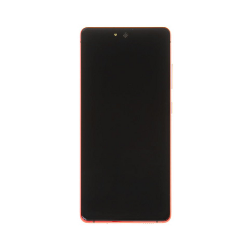 Samsung Galaxy S20 FE 5G OLED Assembly with Frame - Cloud Red (Aftermarket +)