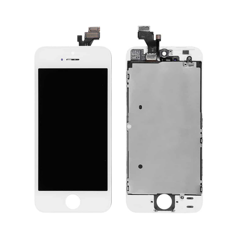 iPhone 5 LCD Assembly - Aftermarket (White)