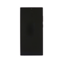 Samsung Galaxy S22 Ultra - Original Pulled OLED Assembly with frame (A- Grade) - Burgundy