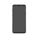 Samsung Galaxy S9 Plus - OLED Assembly with Frame (Compatible with all carriers) Midnight Black (Glass Change)