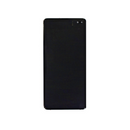 Samsung Galaxy S10 Plus - OLED Assembly with Frame (Compatible with all carriers) Prism White (Service Pack)