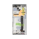 Samsung Galaxy Note 20 Ultra 5G - OLED Assembly with frame Mystic White (Glass Change)