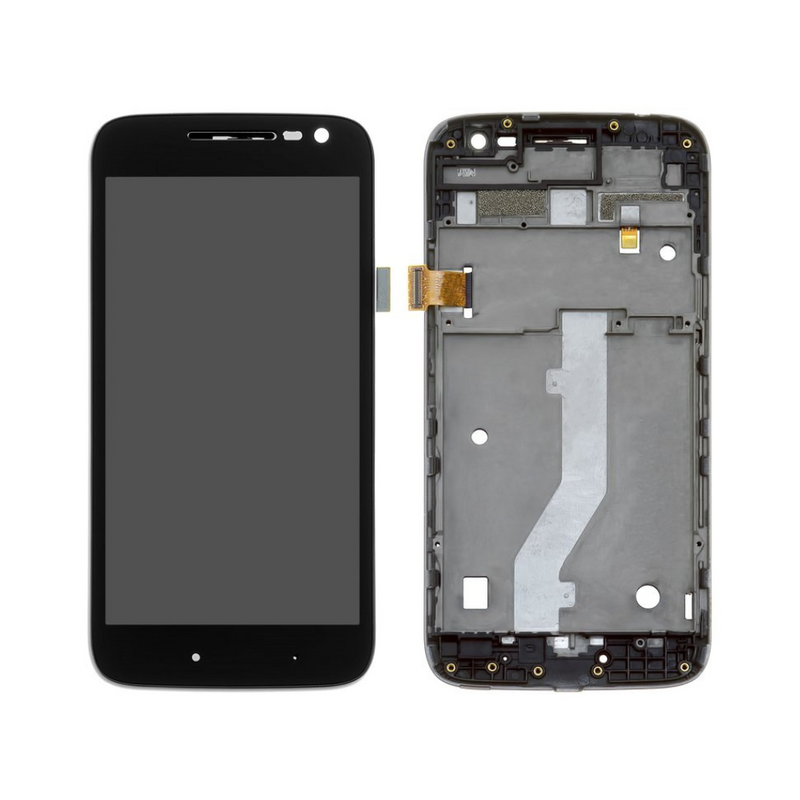 Motorola Moto G4 Play LCD Assembly - Original with Frame (Black)