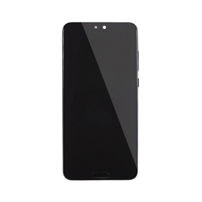 Huawei P20 Pro LCD Assembly - Original with Frame (Black)