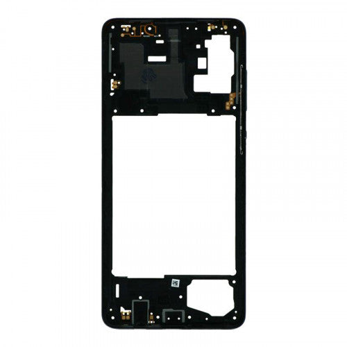 Samsung Galaxy A71 Mid-Frame Housing (Crush Black) - Original