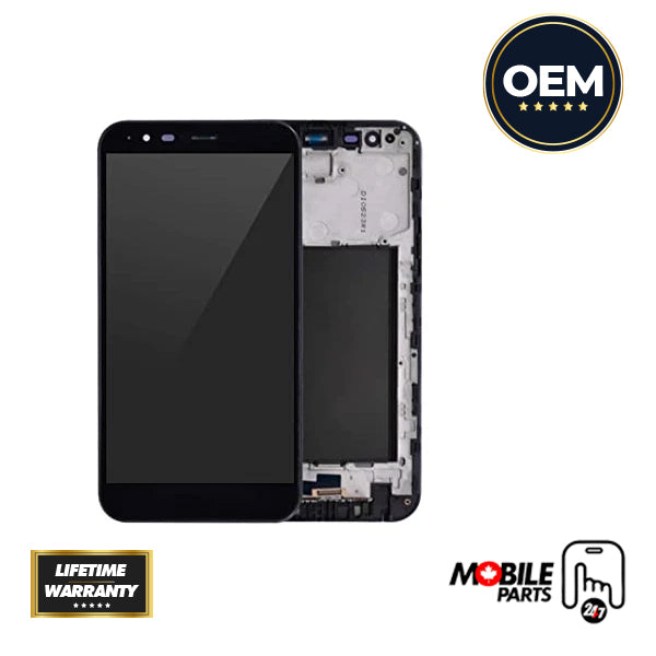 LG Stylo LCD Assembly - Original with Frame (Black) - Mobile Parts 247