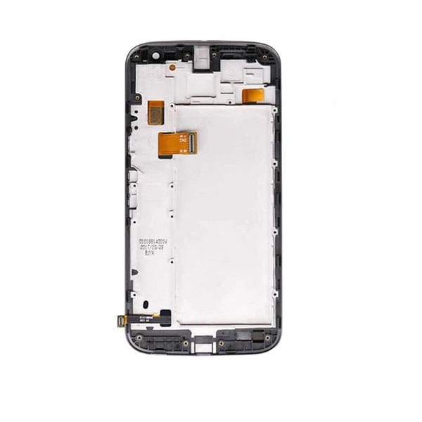 Motorola Moto G4 Plus LCD Assembly - Original with Frame (Black)