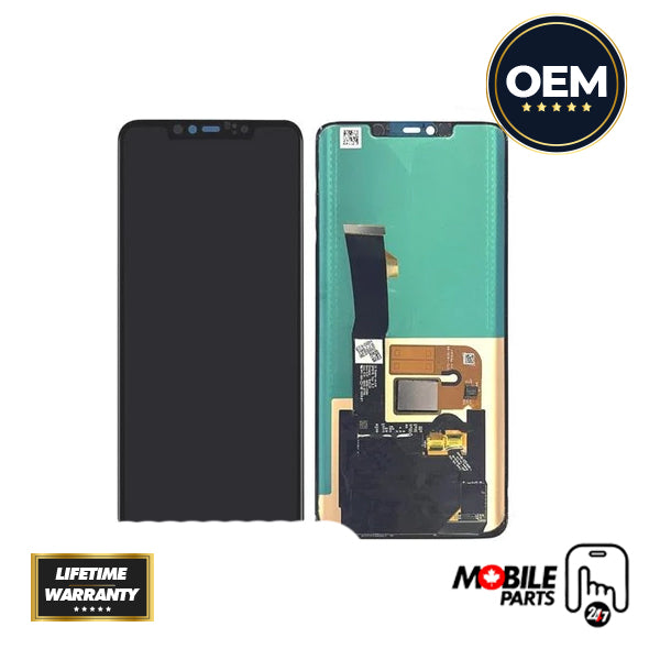 Huawei Mate 20 Pro LCD Assembly (Changed Glass) - Original with Frame (Black)